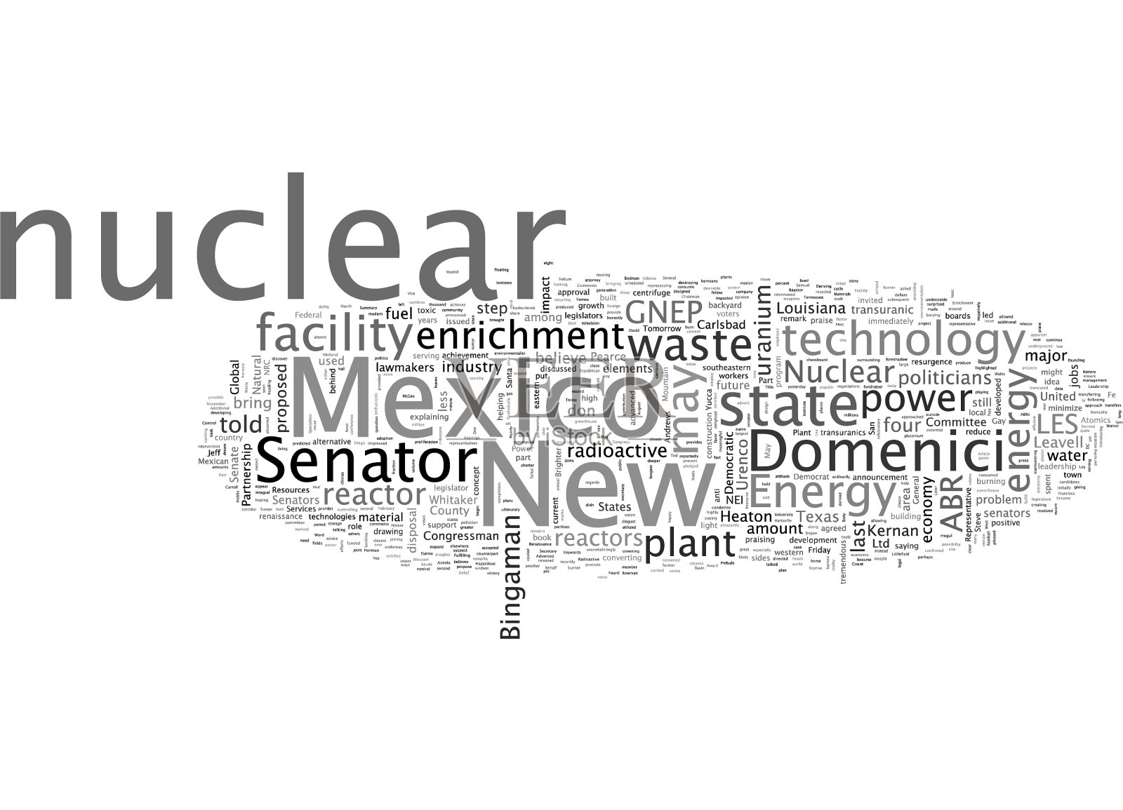 新墨西哥的下一个目标可能是一座核电站插画图片素材