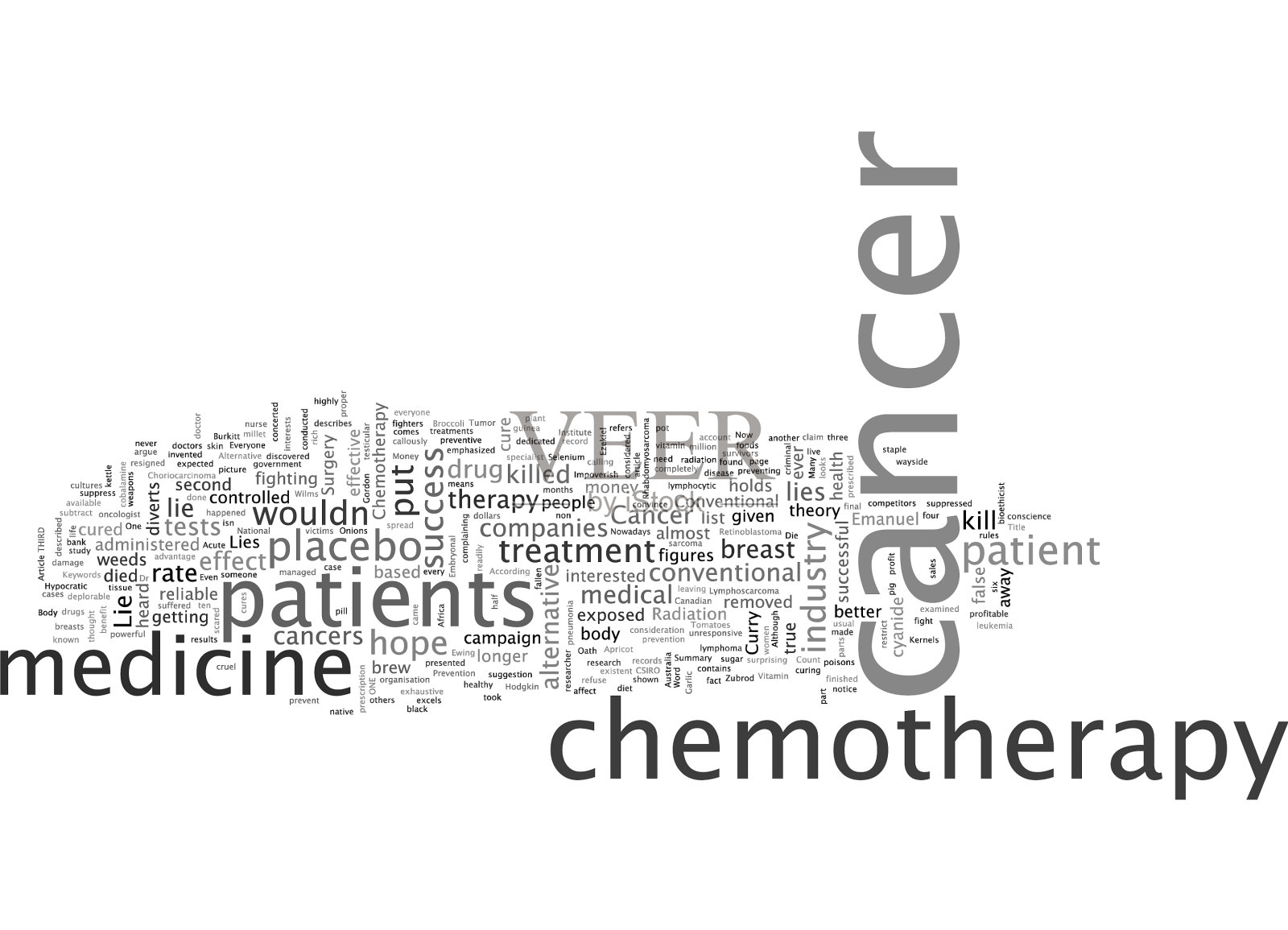 癌症在你死之前使你变得贫穷插画图片素材