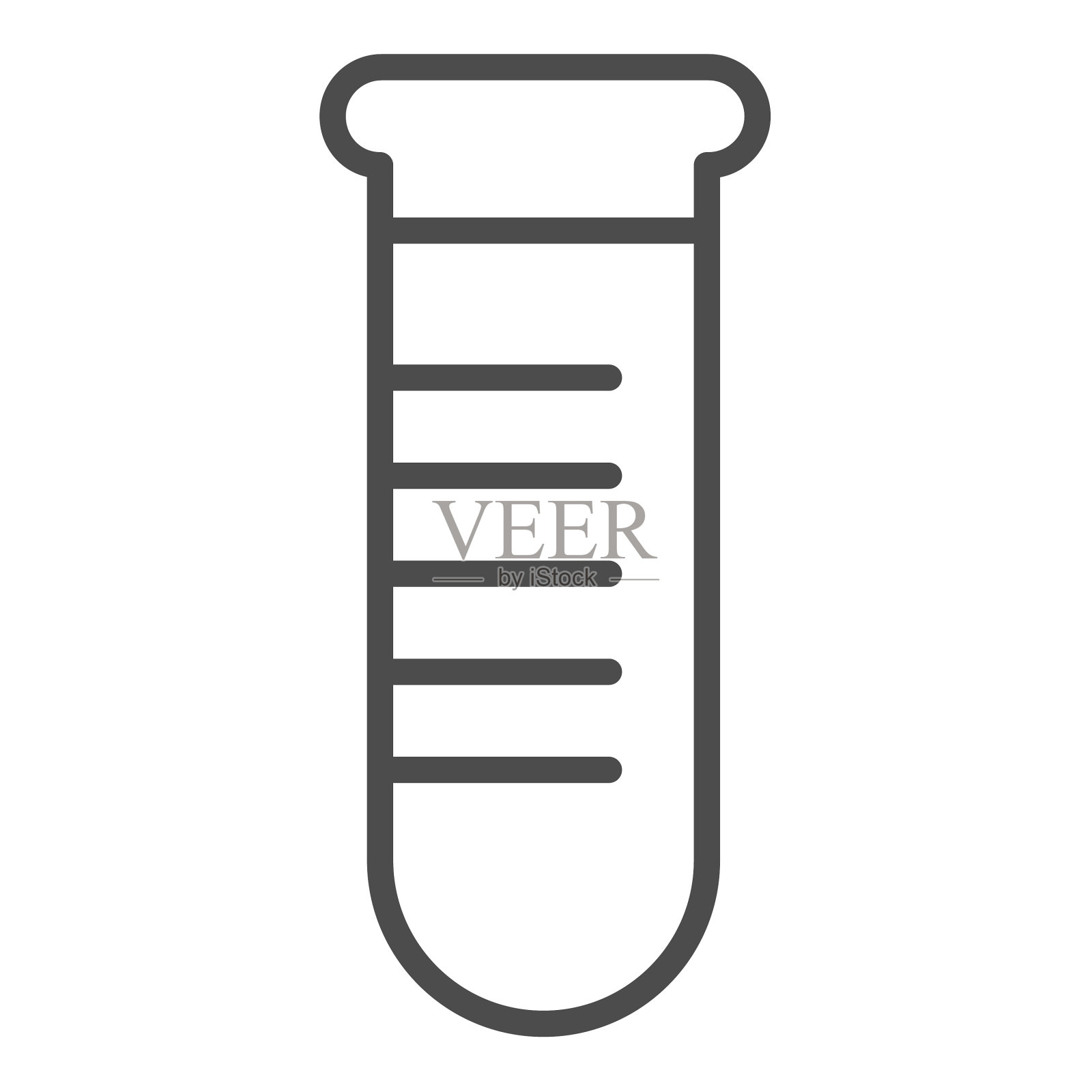 实验室分析线形图标细线图标素材