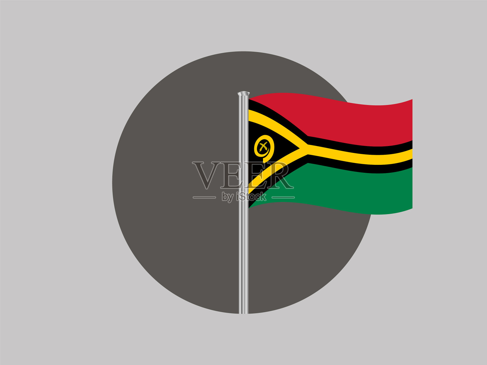 瓦努阿图套插画图片素材