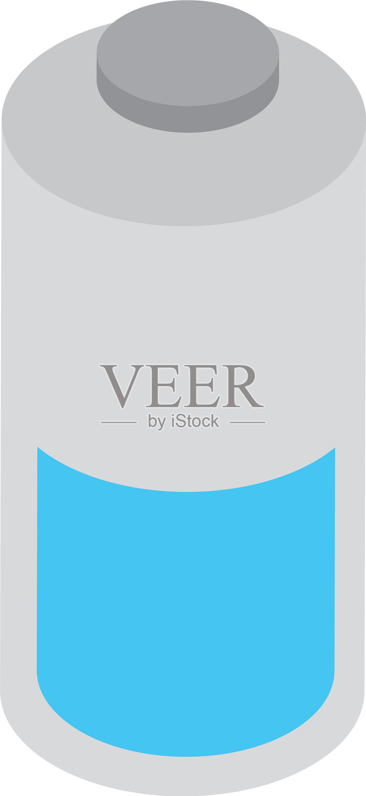 电池碱性设备隔离图标设计元素图片