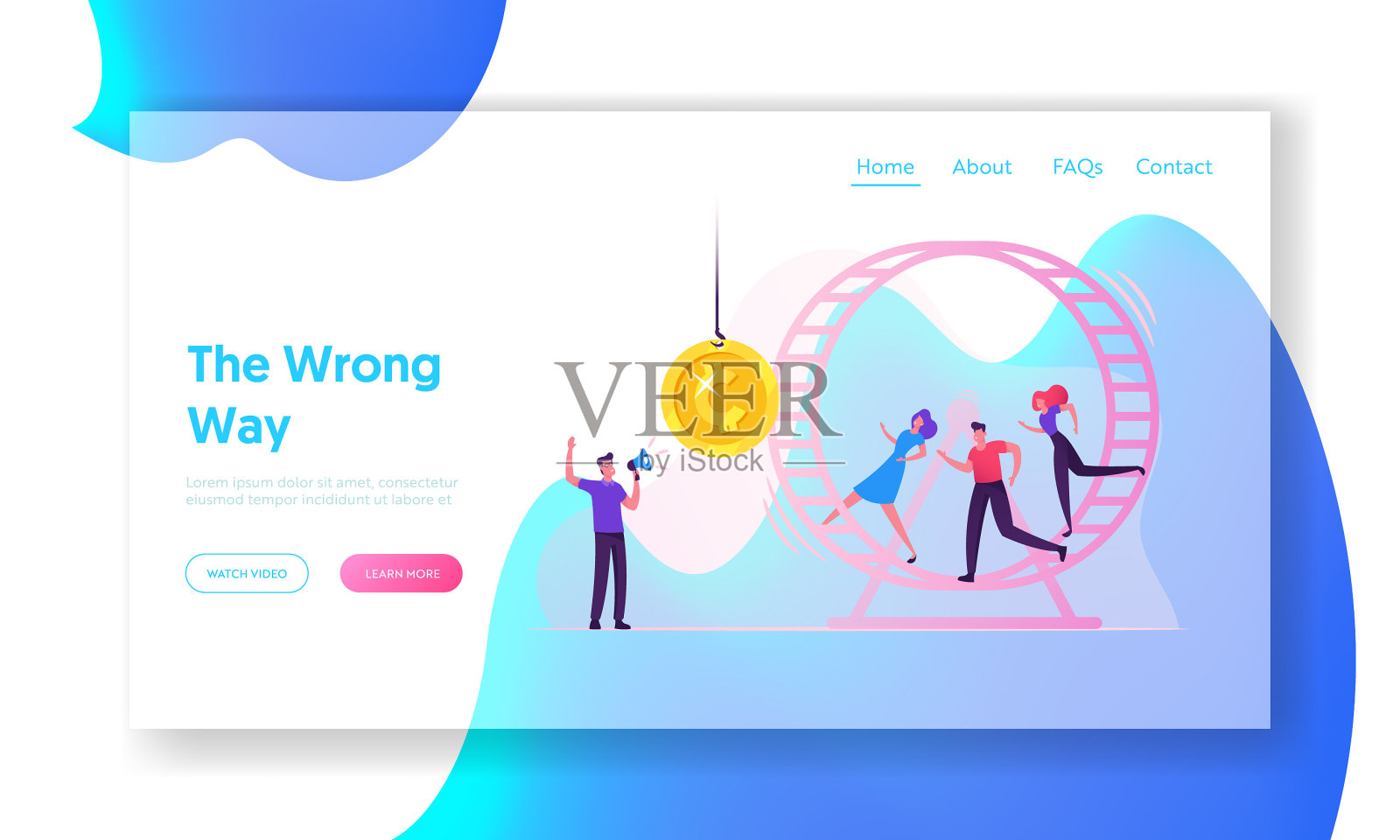 网站登陆页面竞争激烈设计元素图片