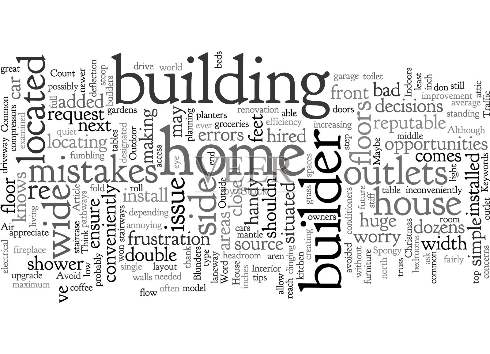 常见的建设者错误和如何避免他们插画图片素材