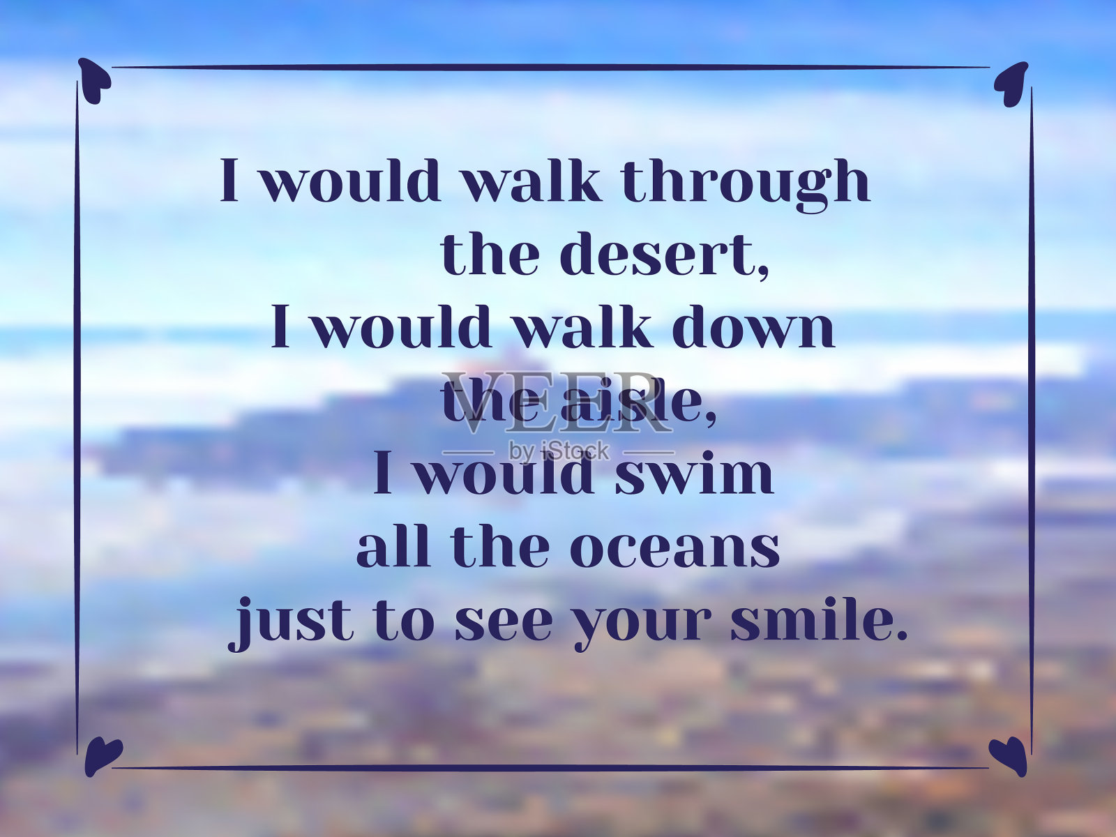 浪漫的爱情名言设计模板素材