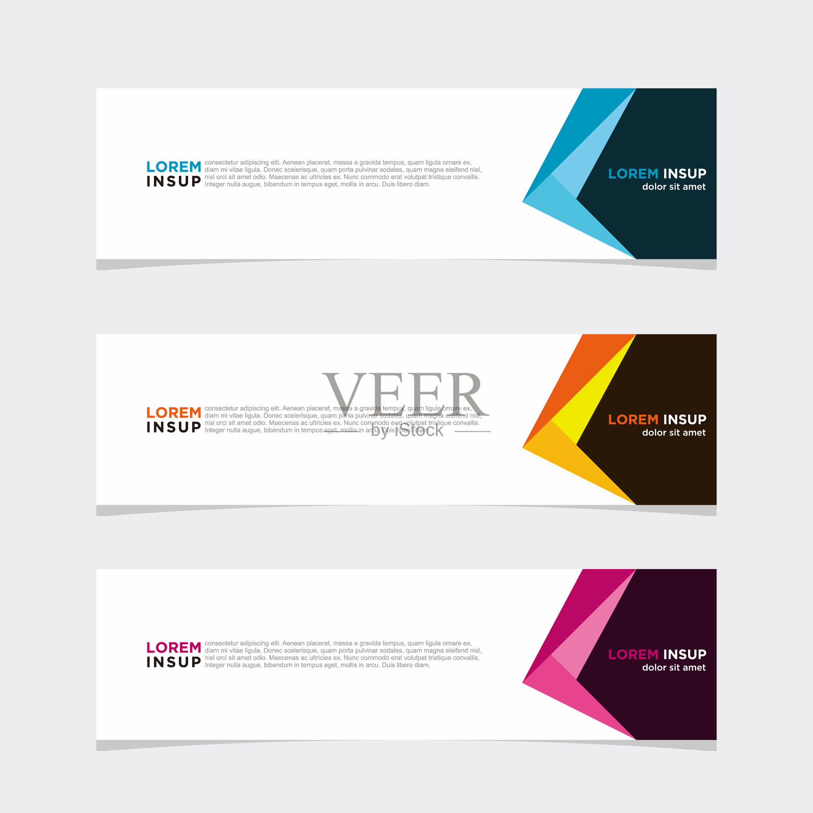 现代横幅网页背景抽象设计插画图片素材