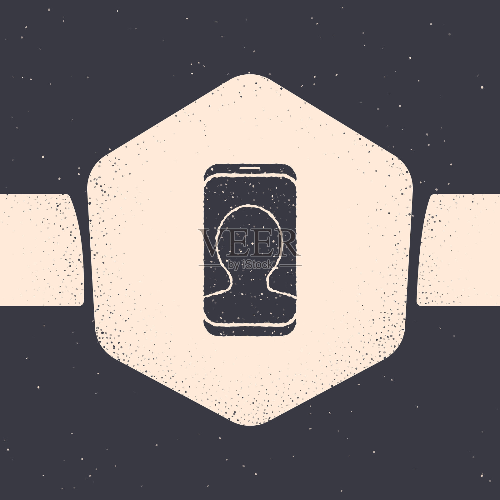 垃圾出租车呼叫电话服务图标孤立插画图片素材