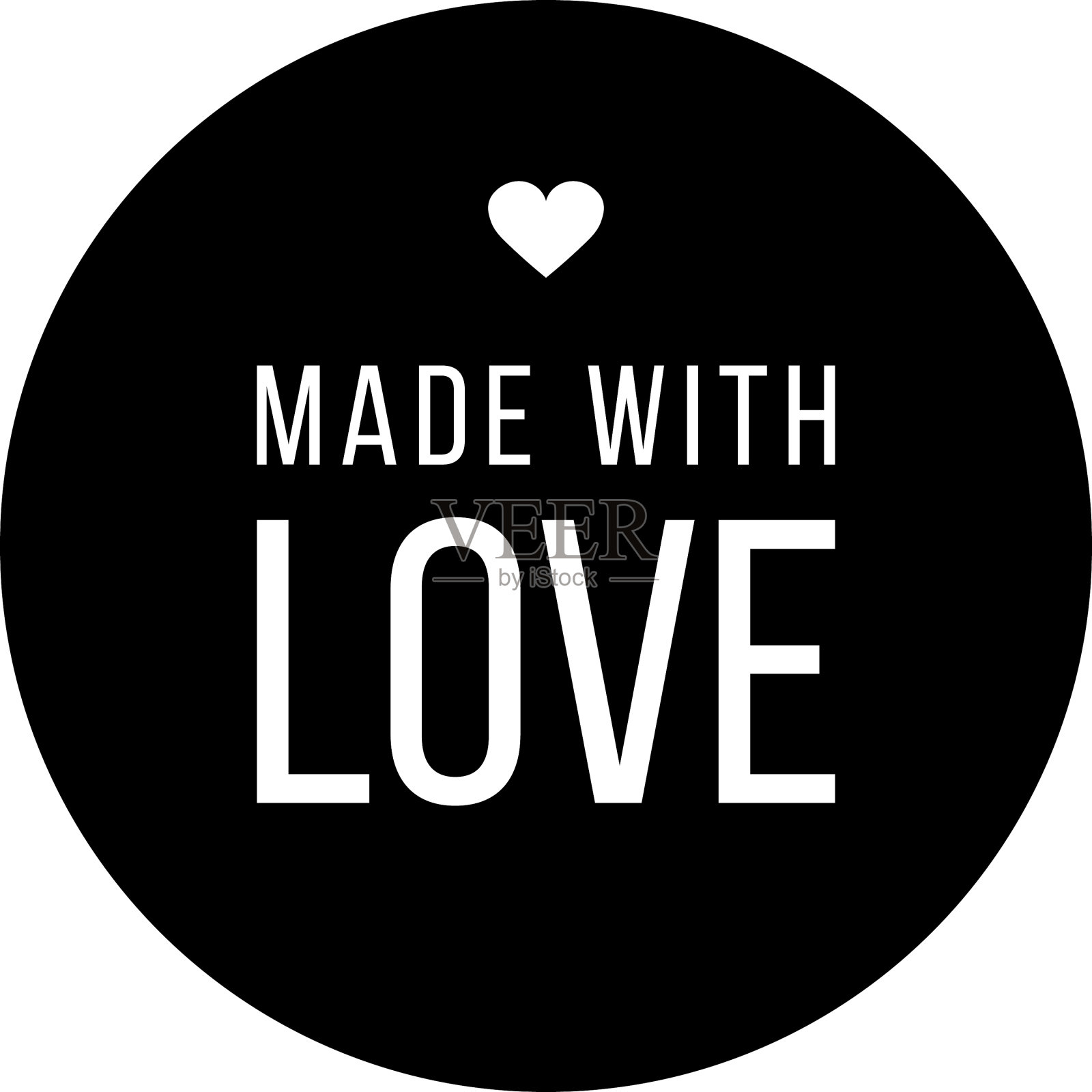 用爱铭文刻字，引用制成插画图片素材