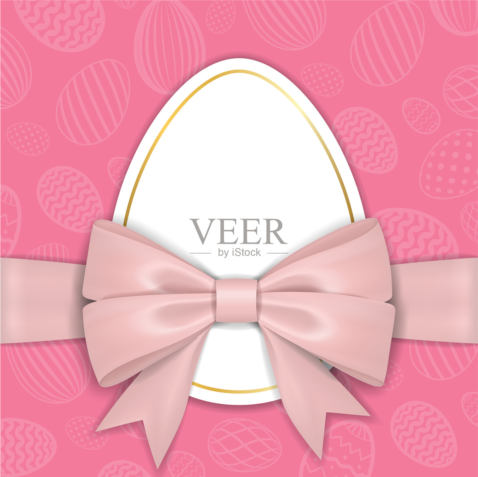 复活节快乐背景彩色纹理蛋插画图片素材