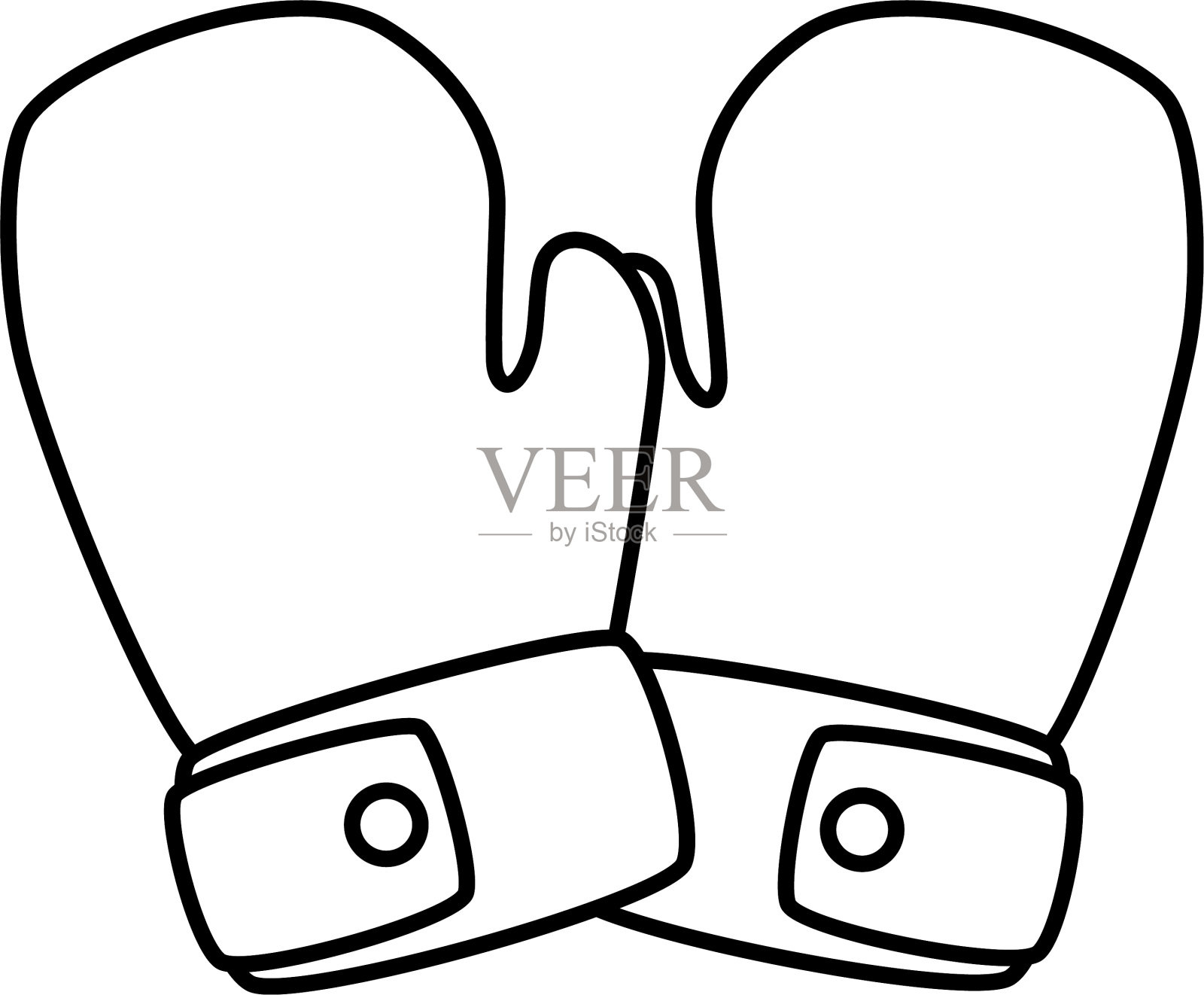 隔离拳击手套设计设计元素图片