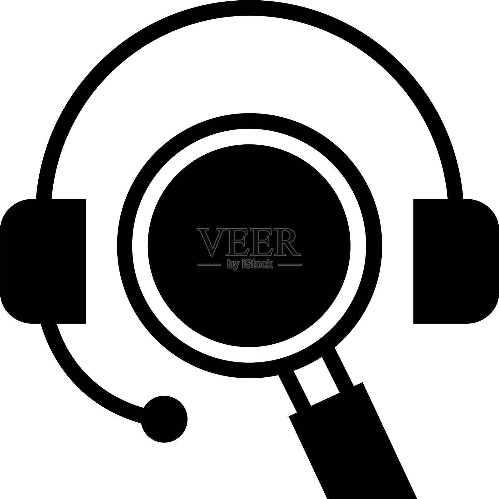 咨询插画图片素材