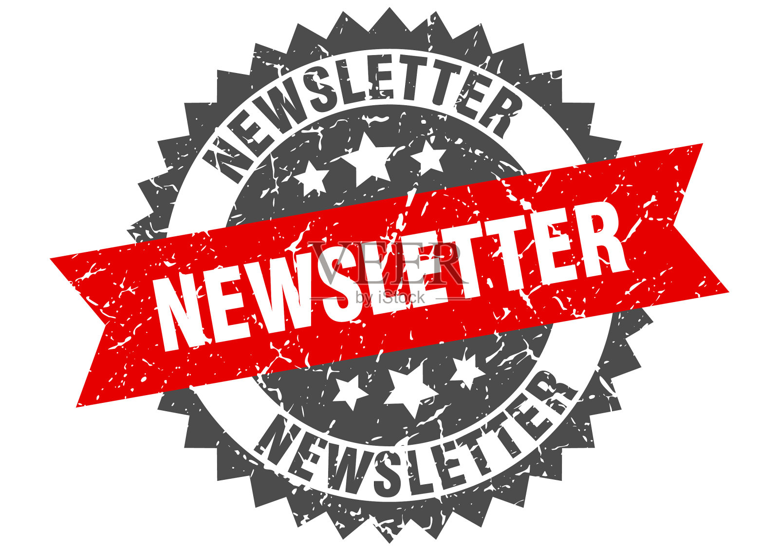 垃圾邮件邮票和红色条纹邮件插画图片素材