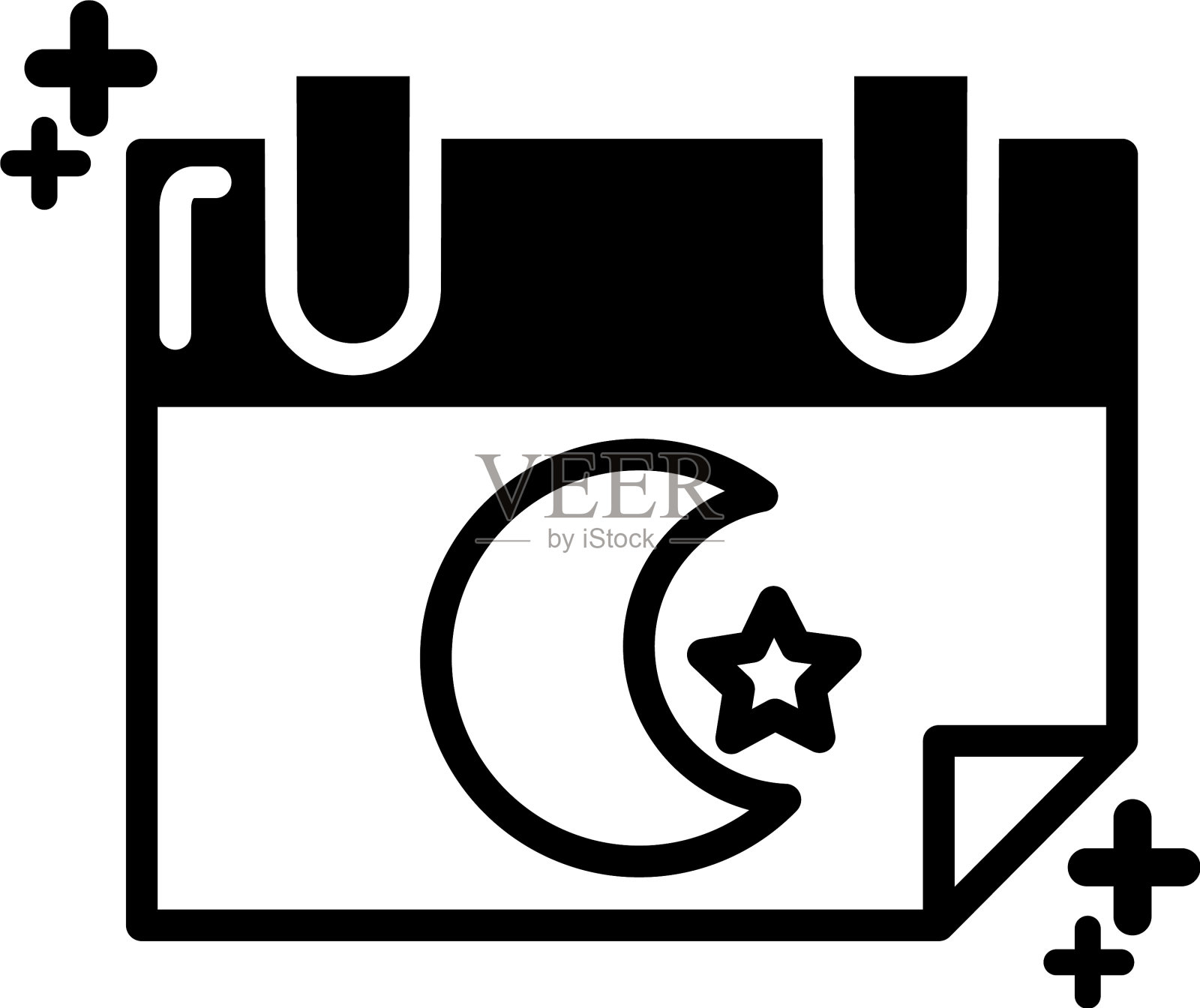 孤立日历图标线设计图标素材