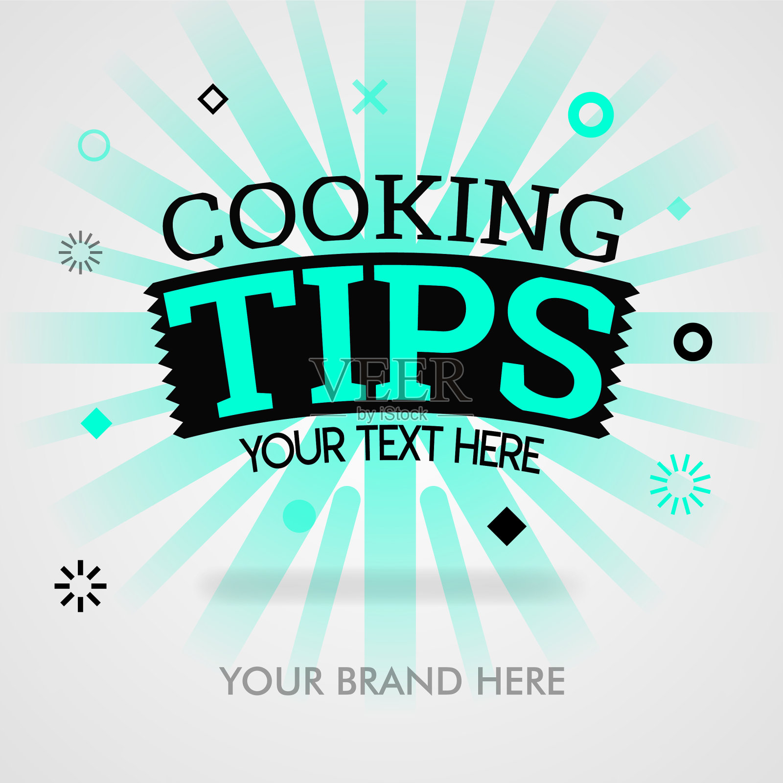 烹饪技巧封面美国烹饪之旅插画图片素材