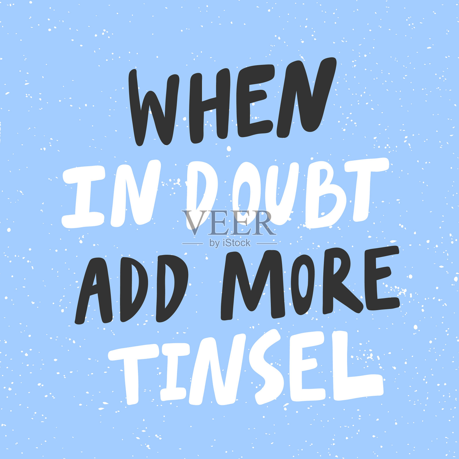 当有疑问时，添加更多的圣诞和快乐插画图片素材