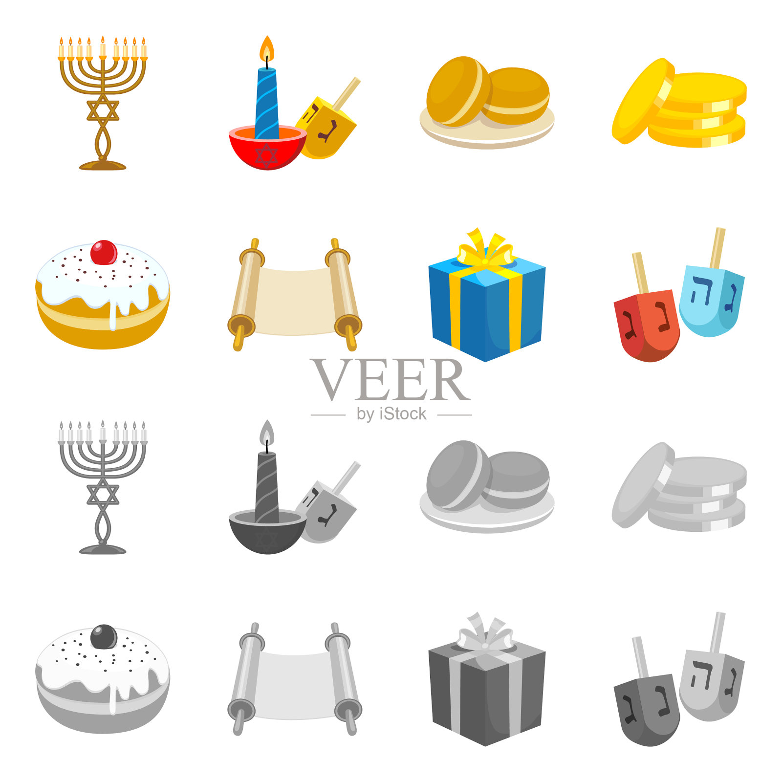 孤立的物体庆祝和传统插画图片素材