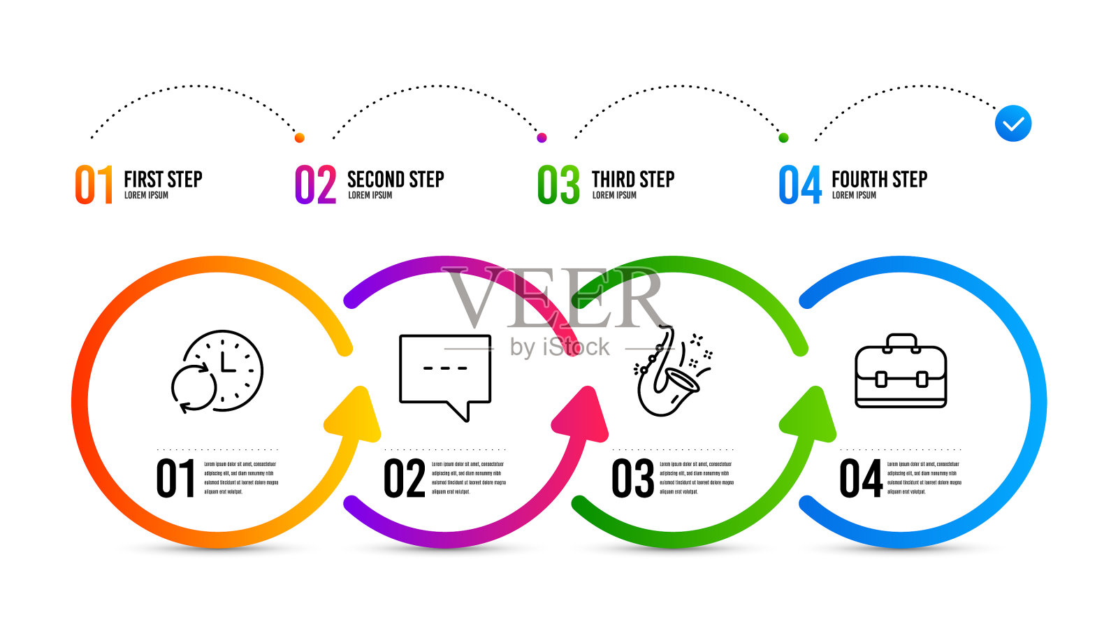 Jazz博客和更新时间图标集组合图标素材