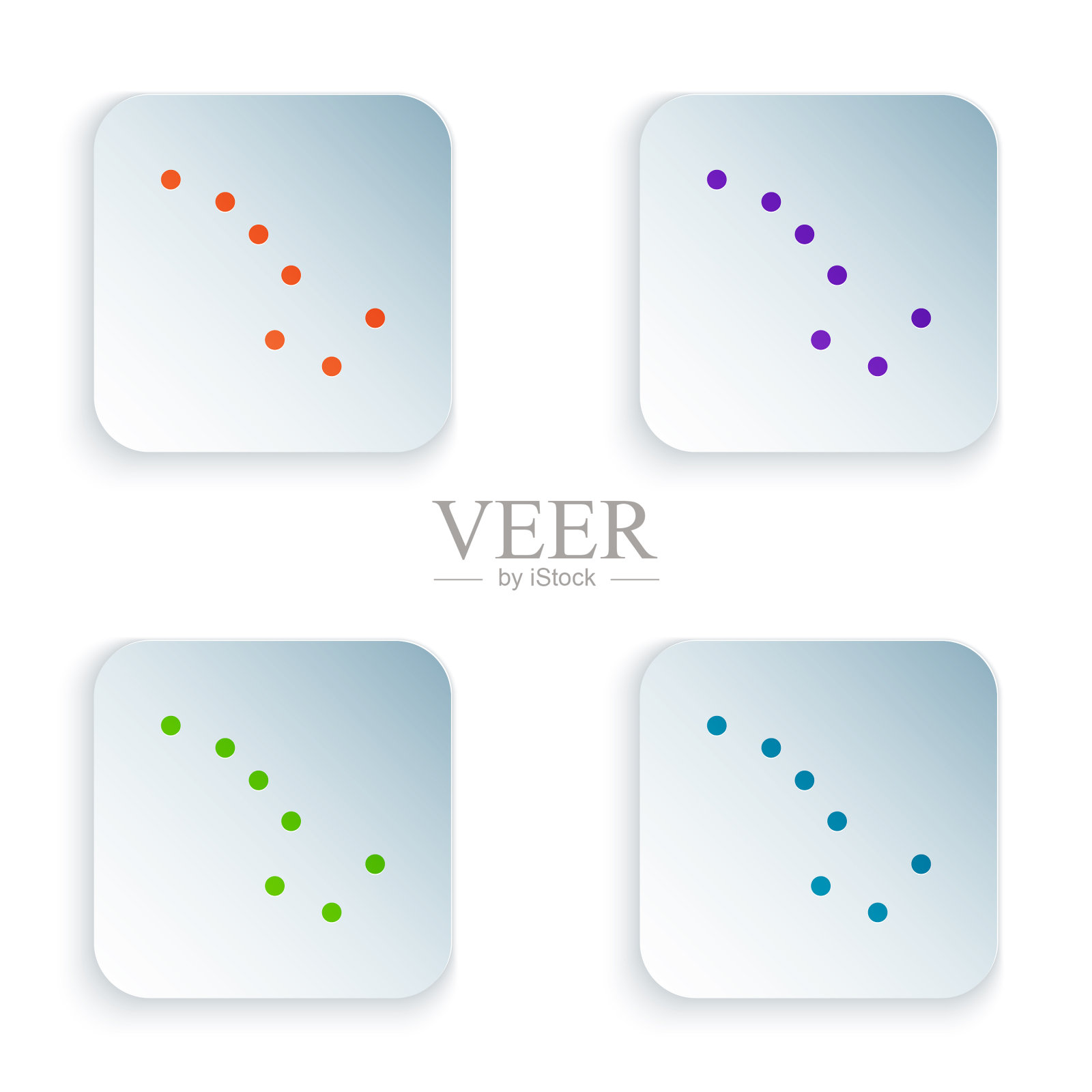 颜色大熊星座图标孤立上图标素材