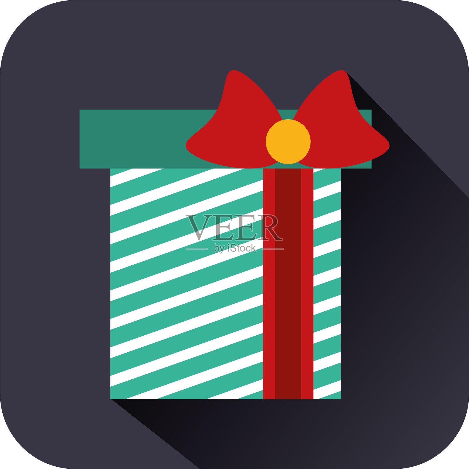 圣诞快乐礼物礼物图标插画图片素材