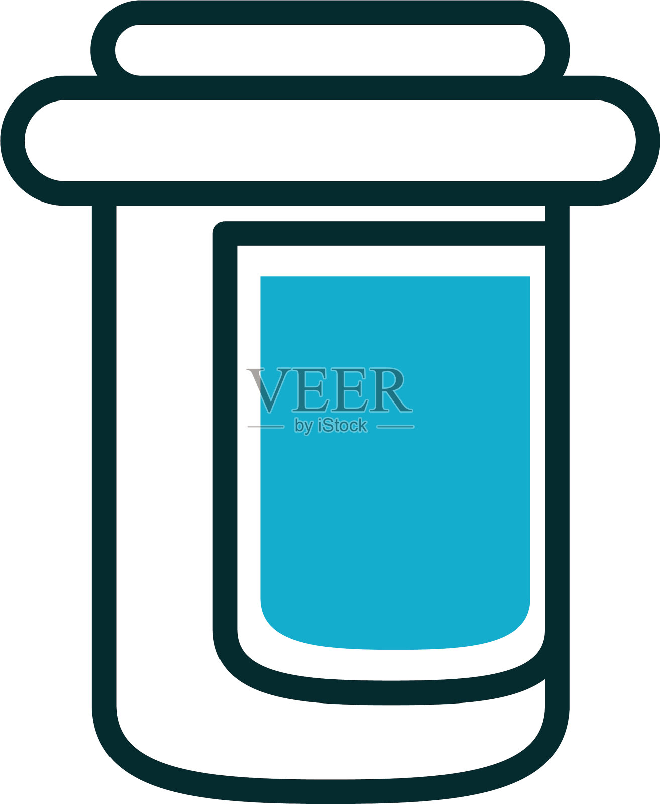 容器药丸药品设备医疗图标图标素材