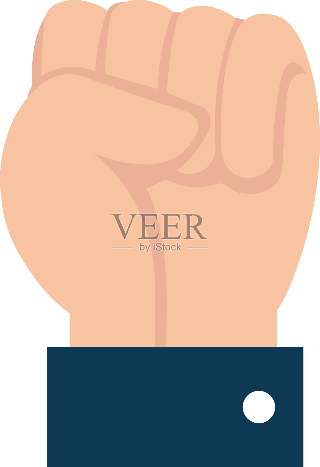 孤立的手势图标平面设计图标素材