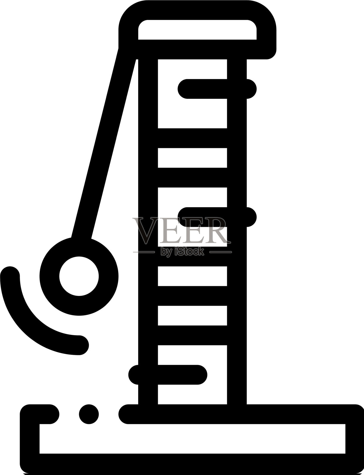 爪子拍手图标轮廓设计元素图片