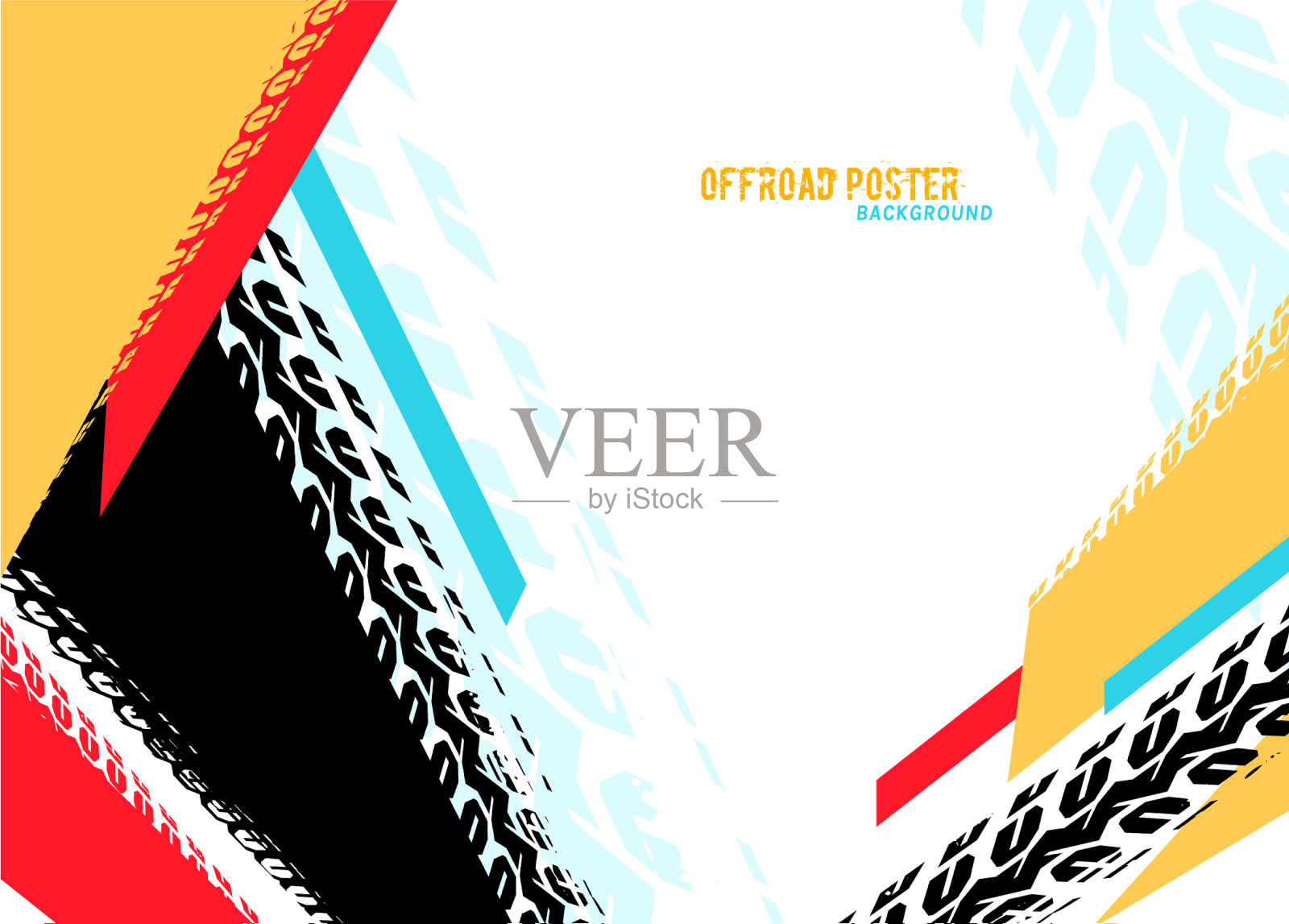 轮胎海报的背景插画图片素材