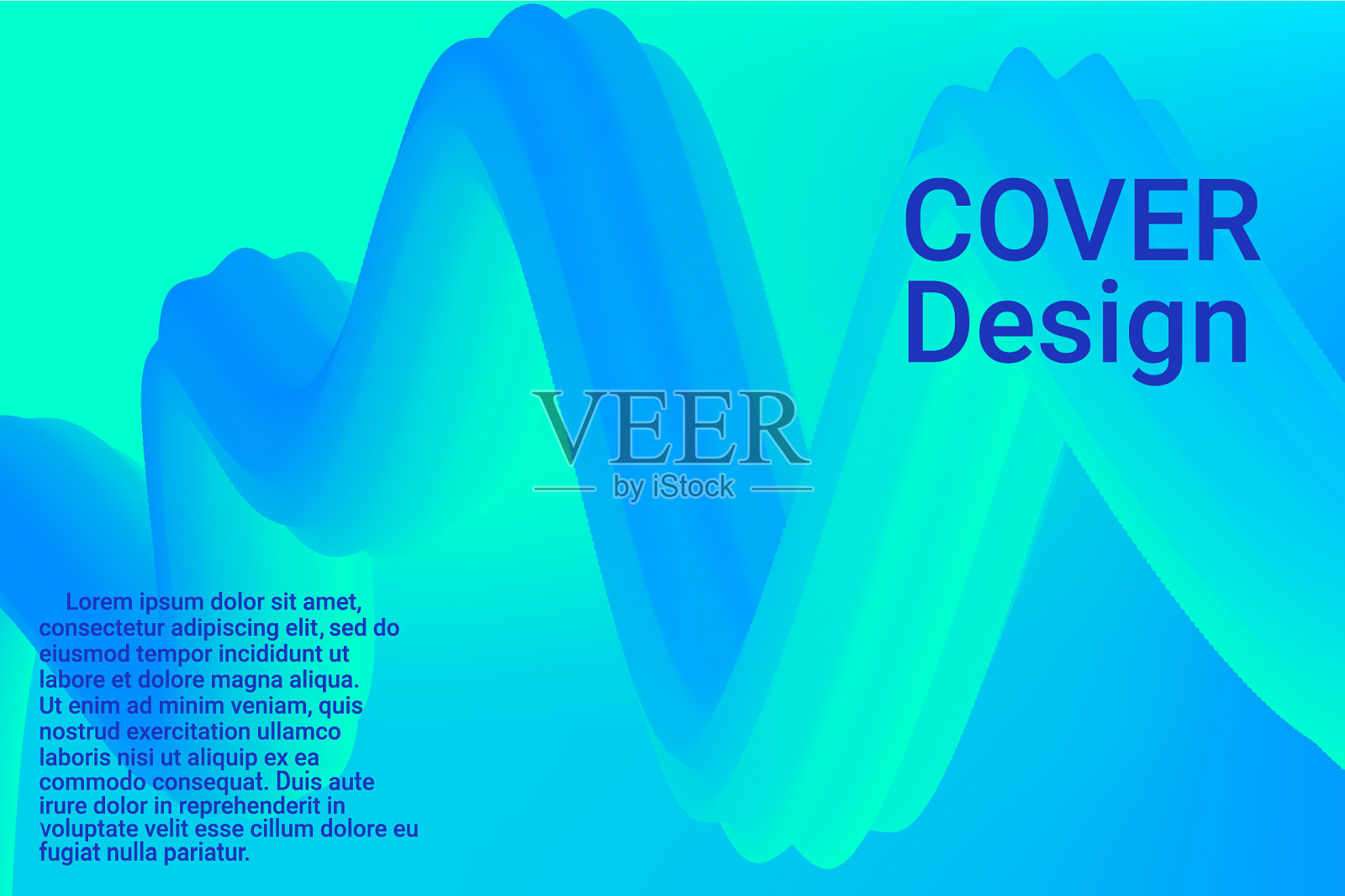 现代抽象设计模板素材