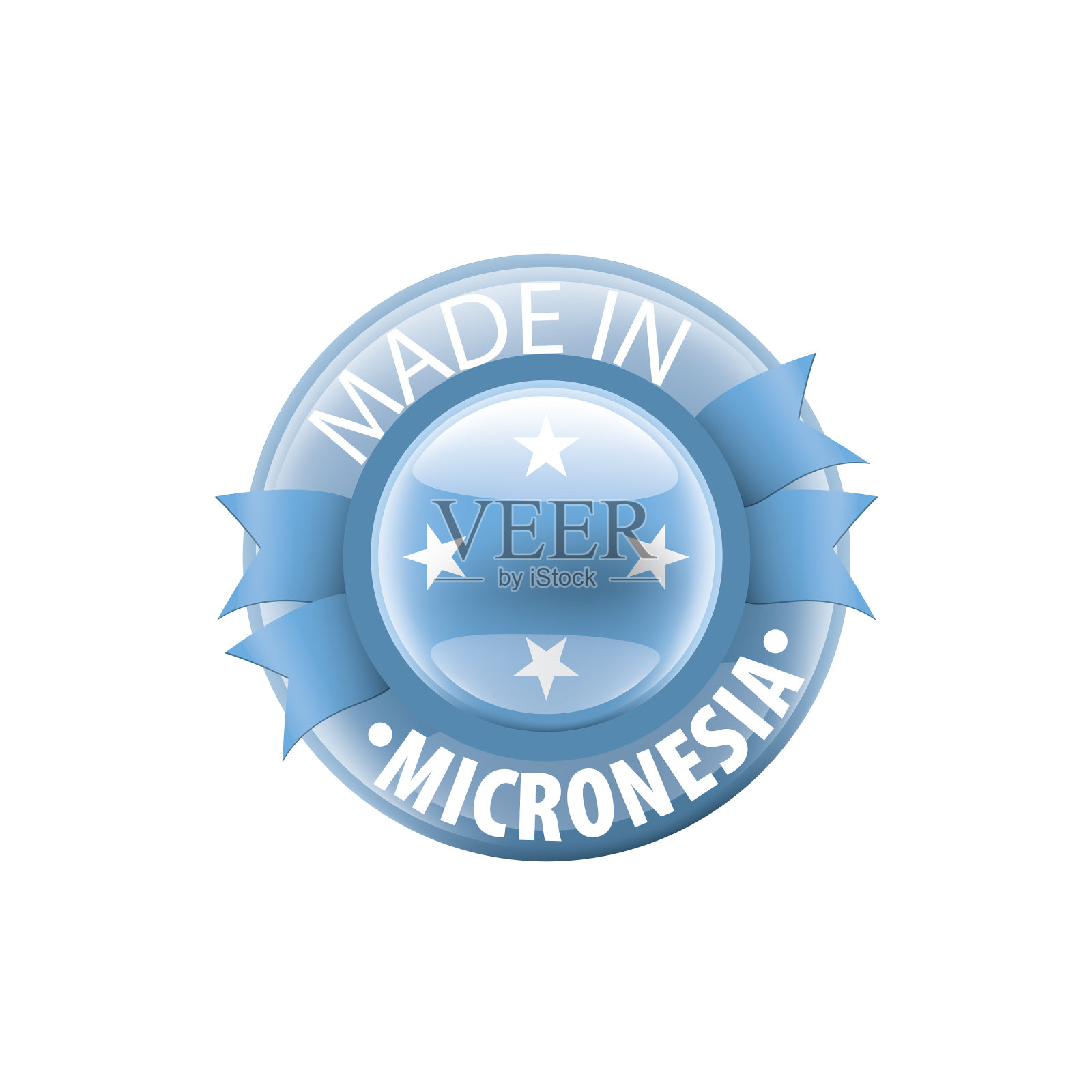 密克罗尼西亚联邦旗设计元素图片