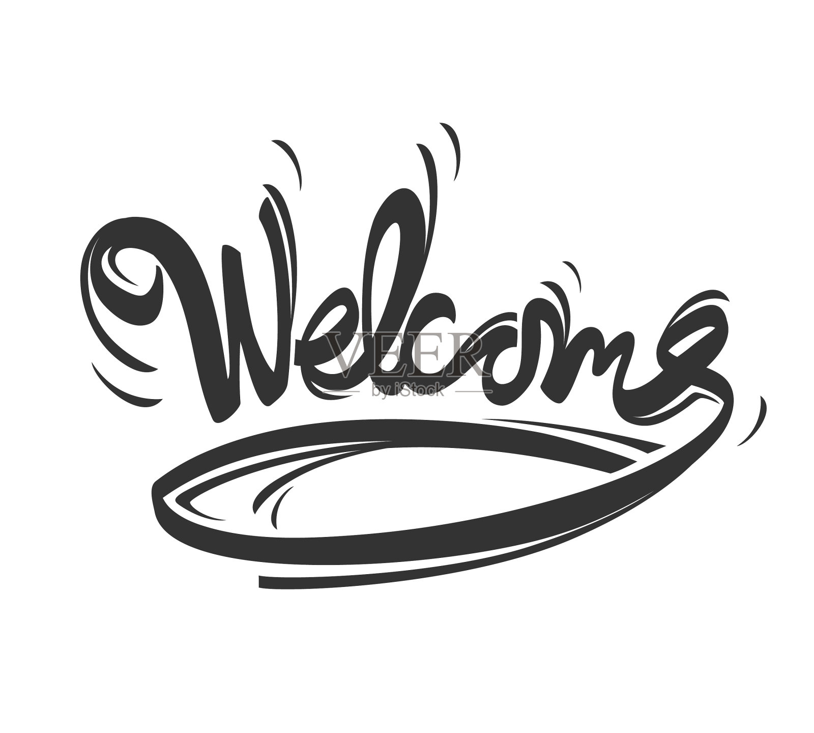 欢迎设计元素图片