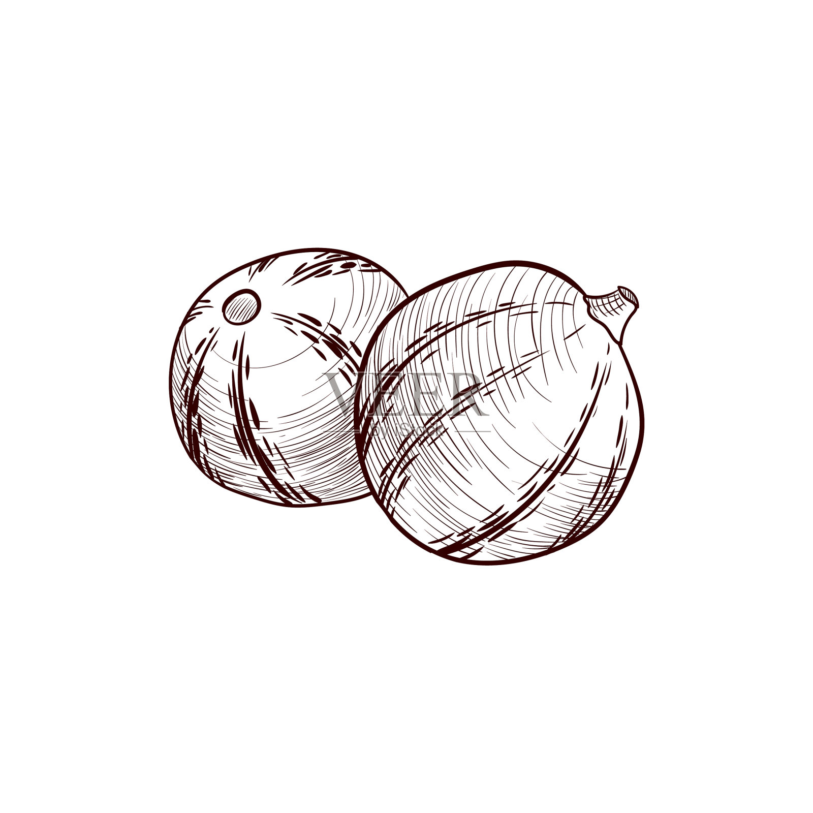 布法罗画葫芦设计元素图片