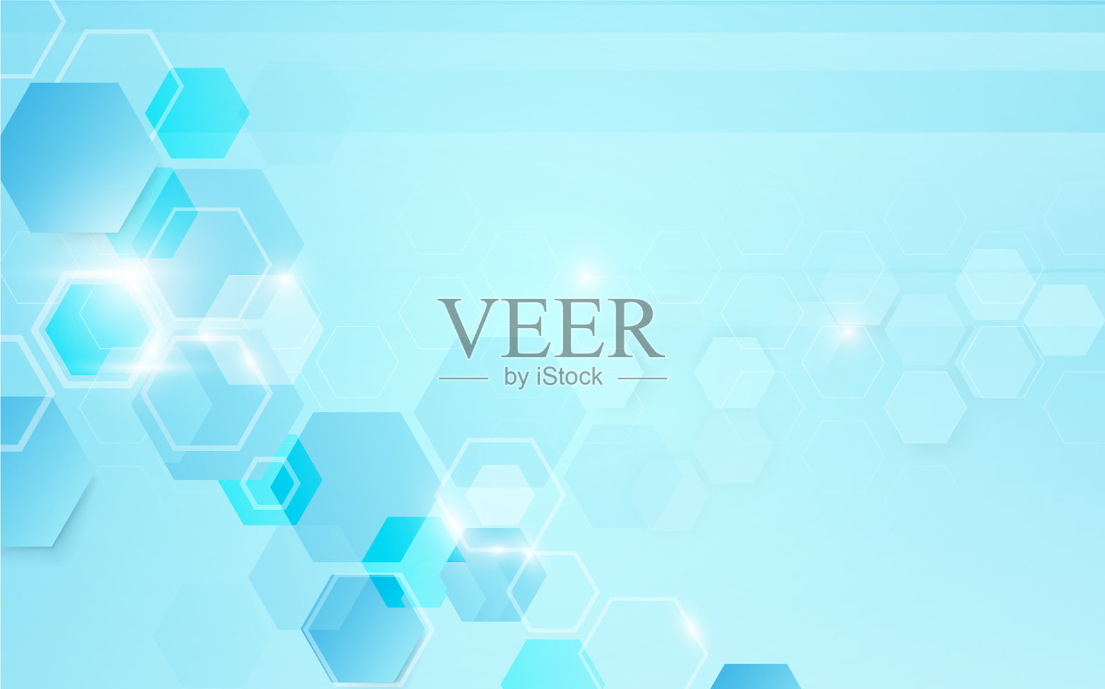 抽象几何形状技术背景插画图片素材