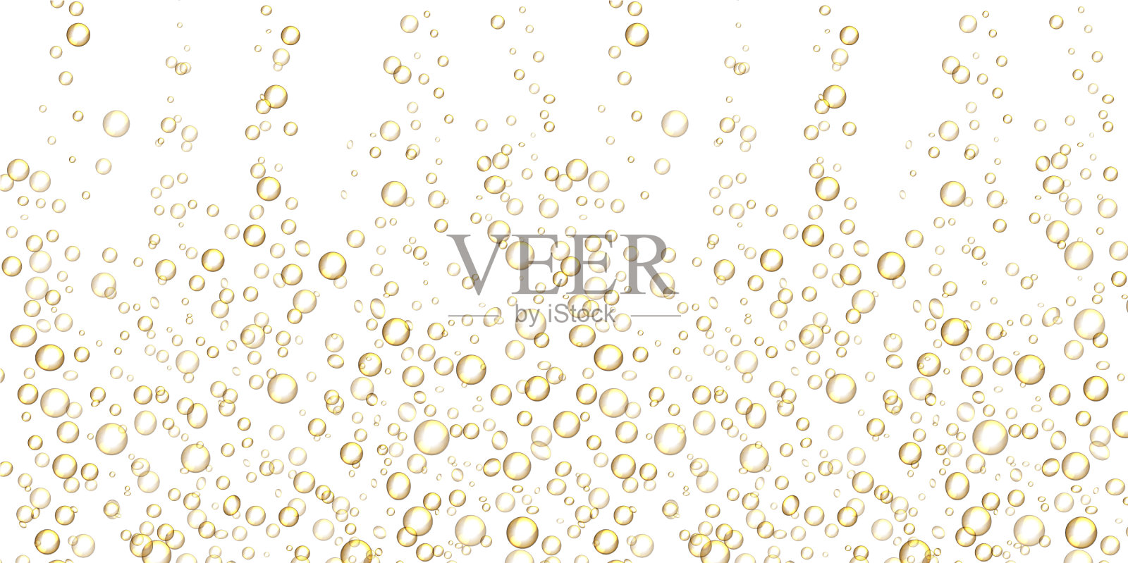 香槟或苏打水背景逼真的嘶嘶声插画图片素材