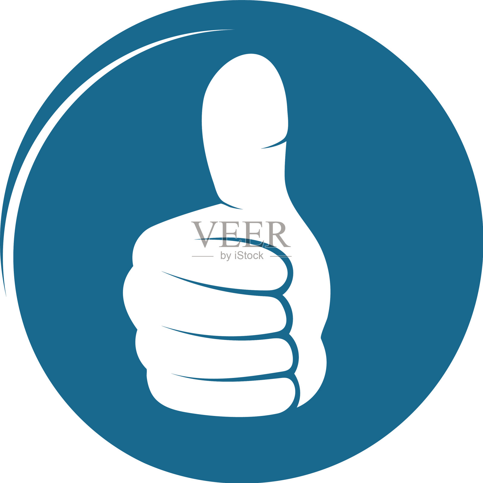 拇指手向上图标设计图标素材