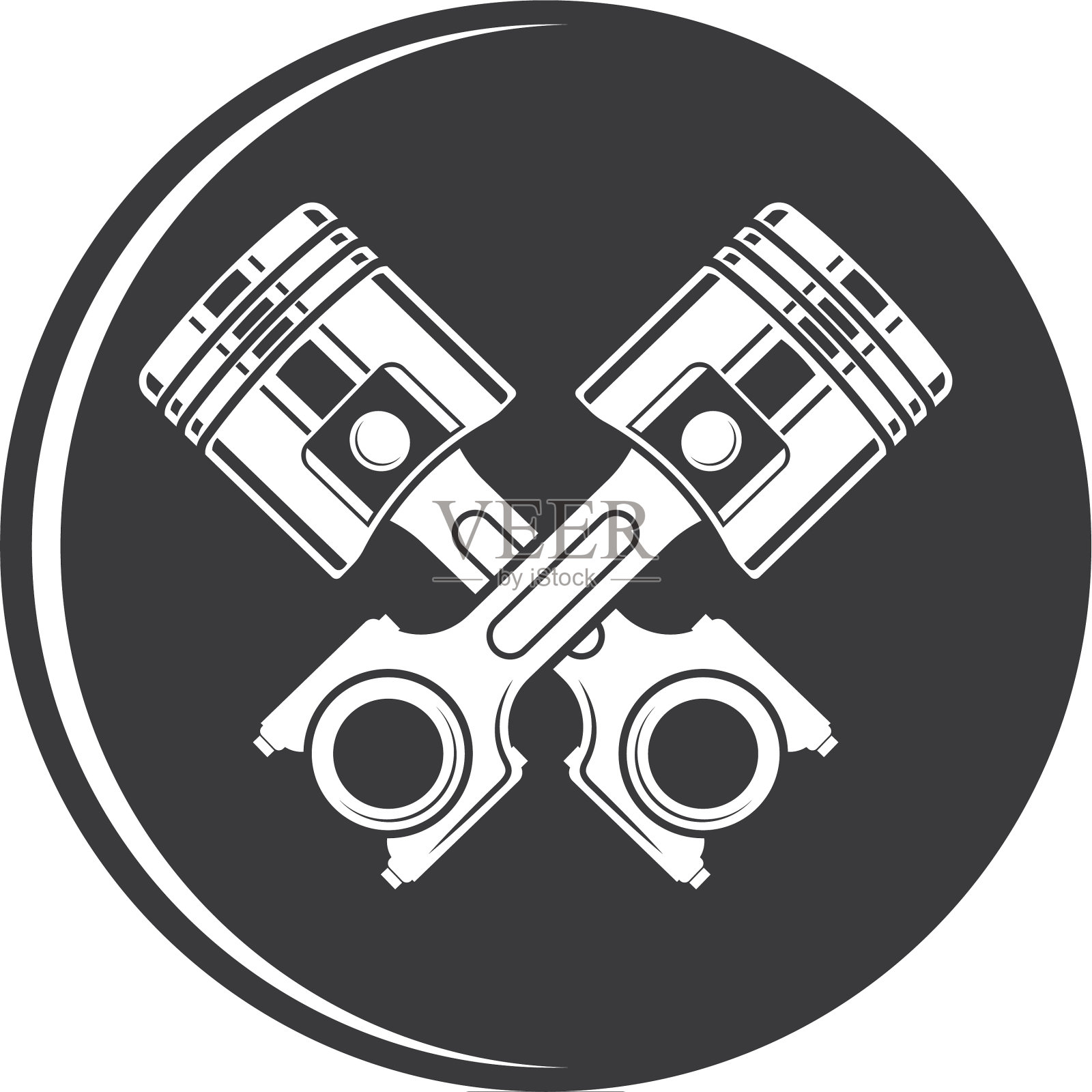 活塞图标设计图标素材