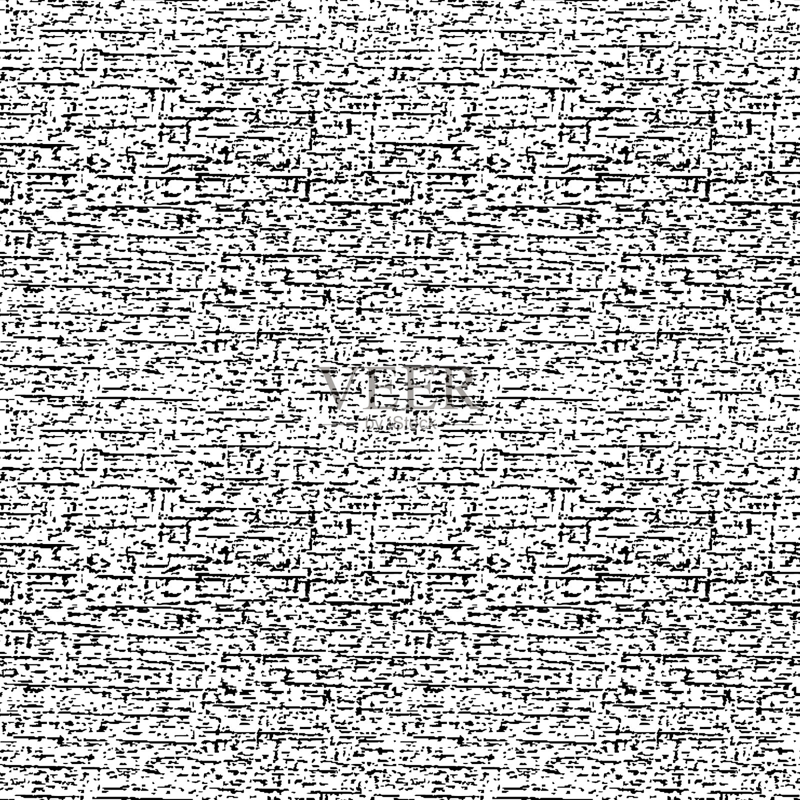 黑白风格，树皮纹理无缝隙插画图片素材