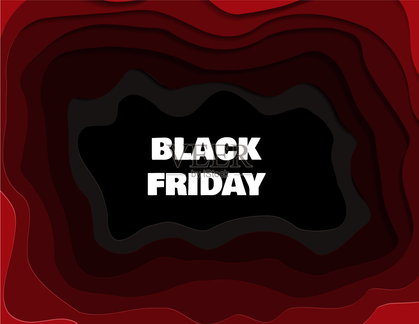 黑色星期五的促销标语，商店和社会插画图片素材