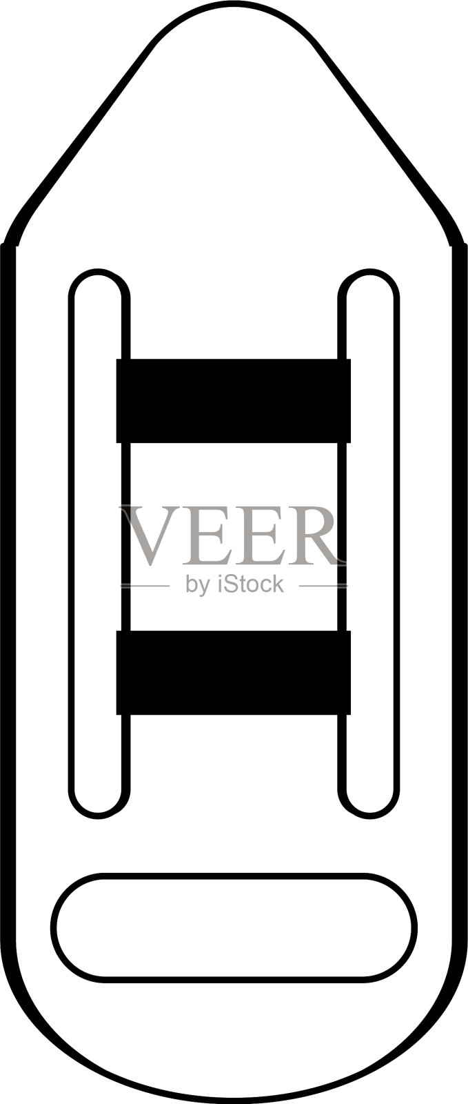 救生员浮标图标平面设计插画图片素材