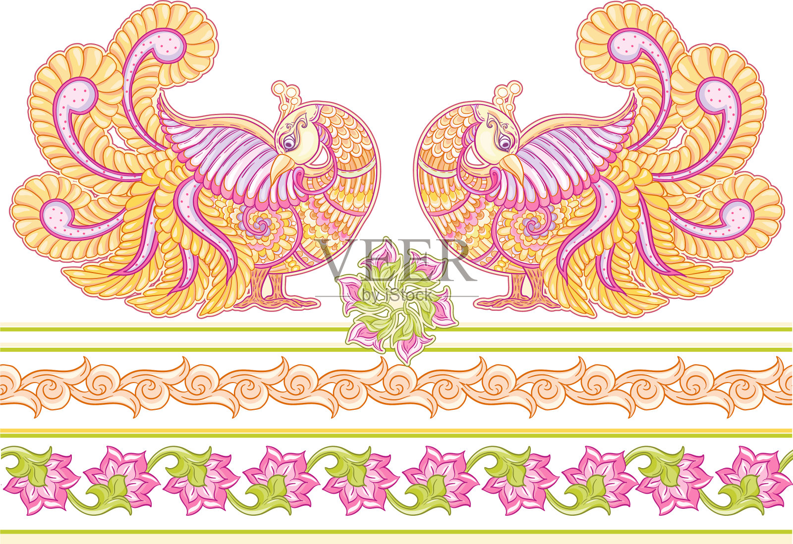 打印插画图片素材