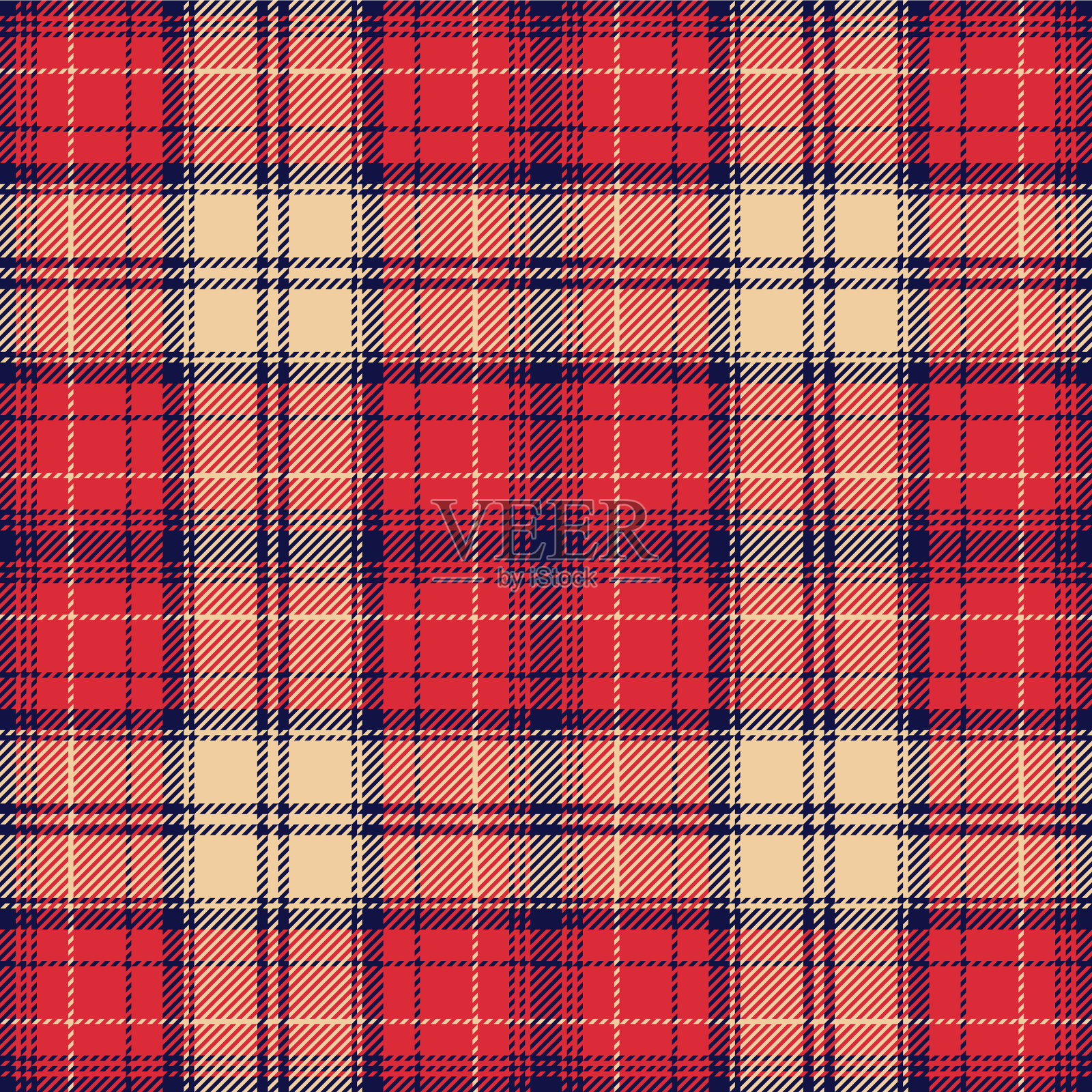 格子花格图案背景插画图片素材