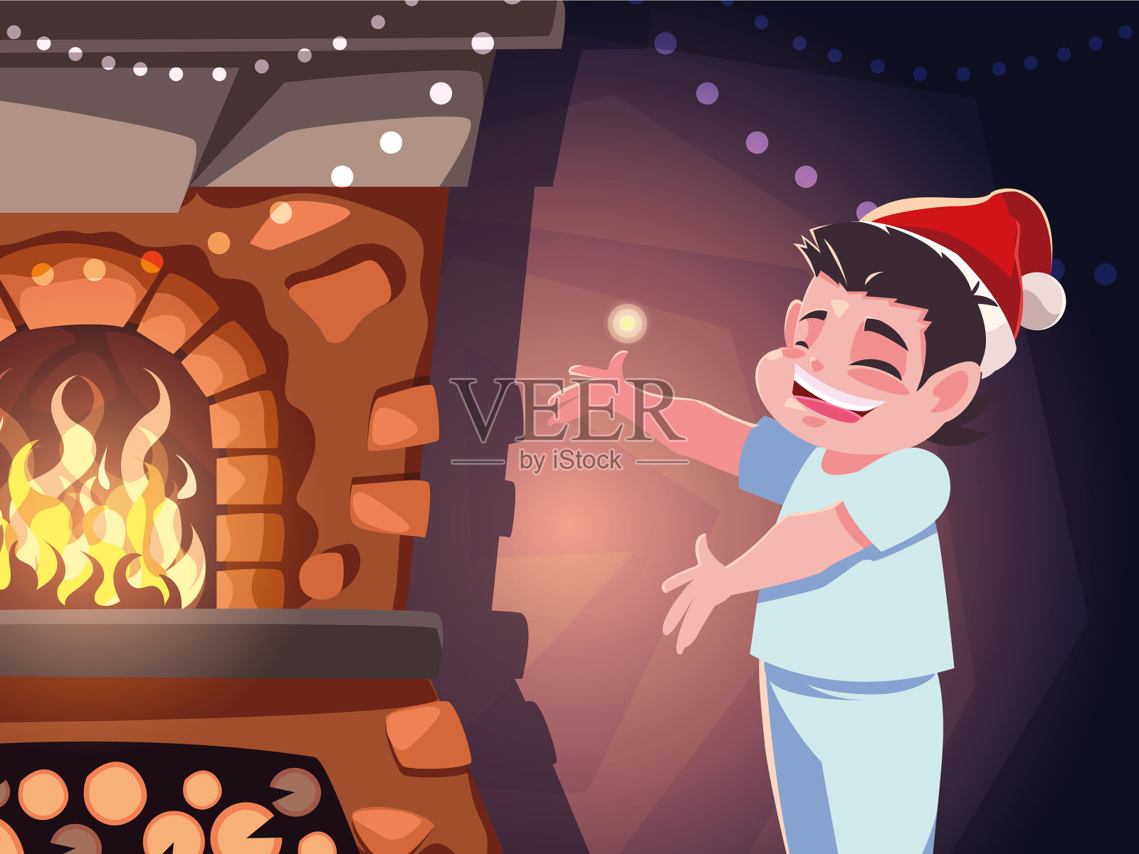 圣诞快乐，孩子设计设计元素图片