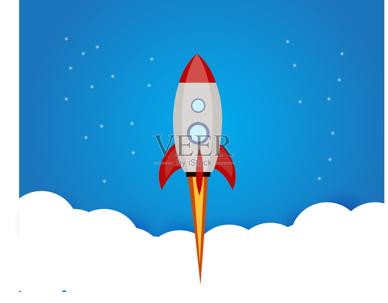 启动插画图片素材