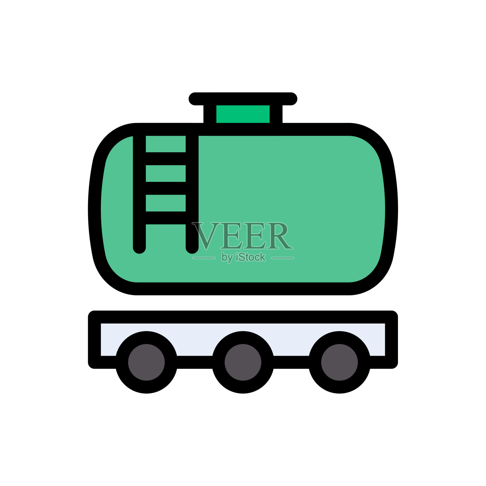 石油插画图片素材