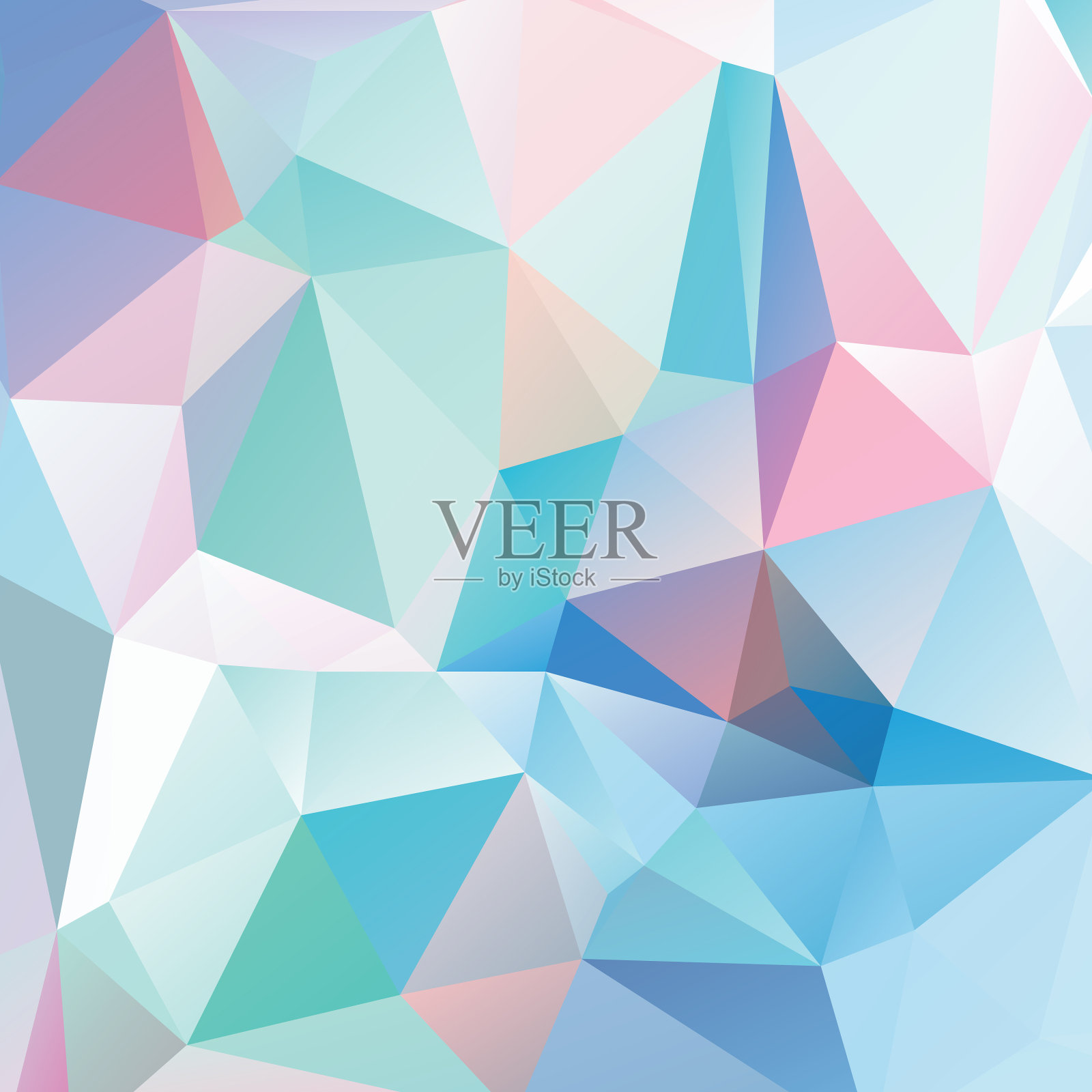 抽象复古三角形背景插画图片素材