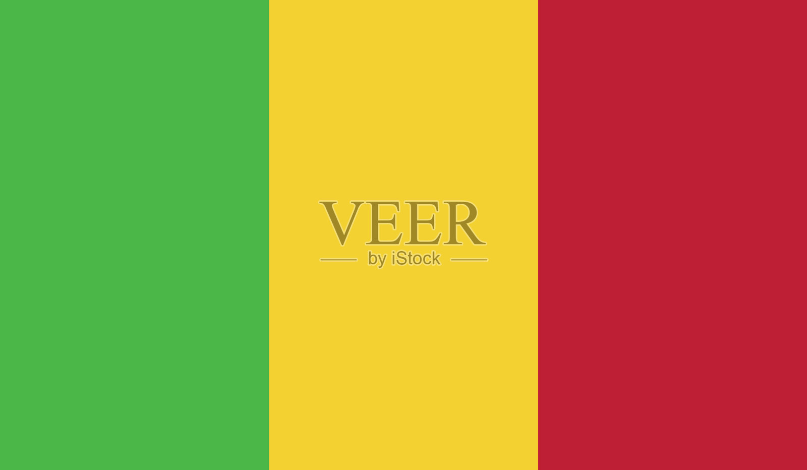 国旗马里插画图片素材