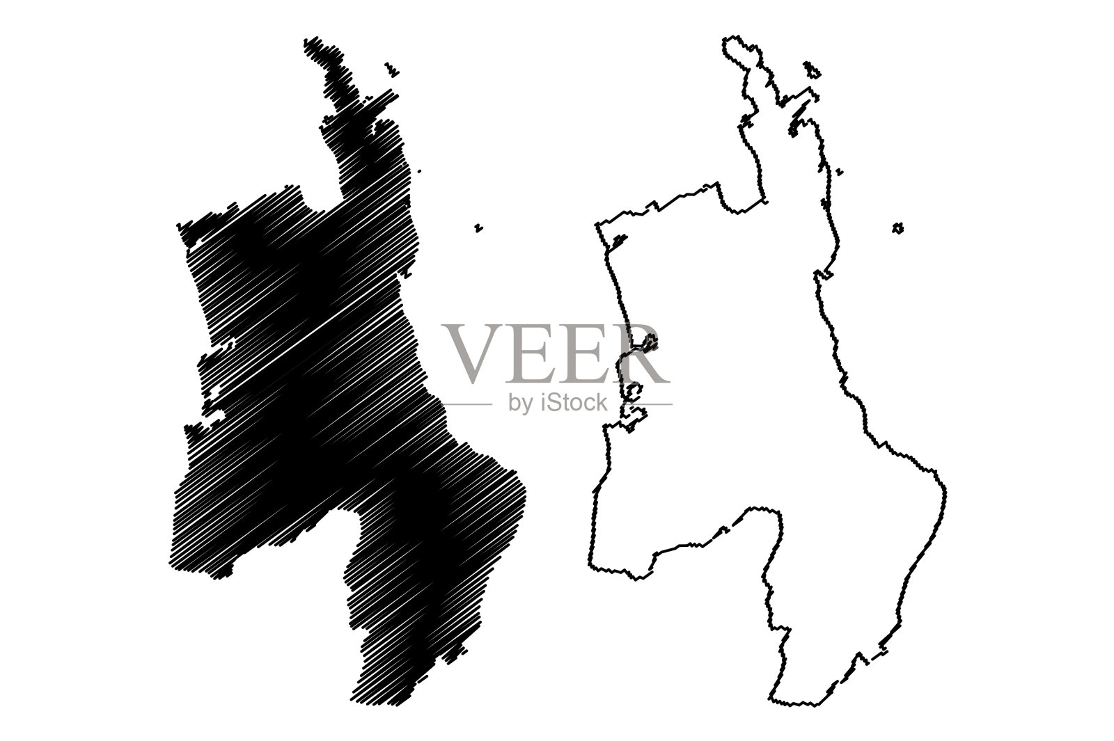 怀卡托地区新西兰北部地区插画图片素材
