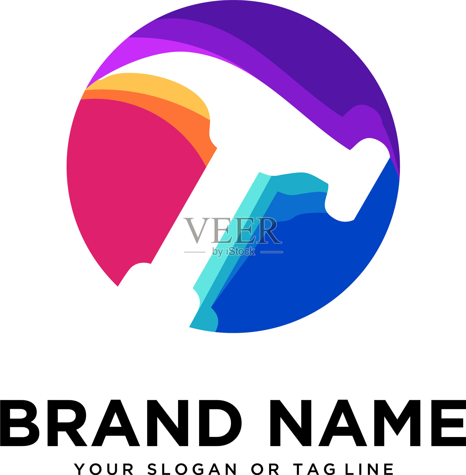 标志设计工具插画图片素材