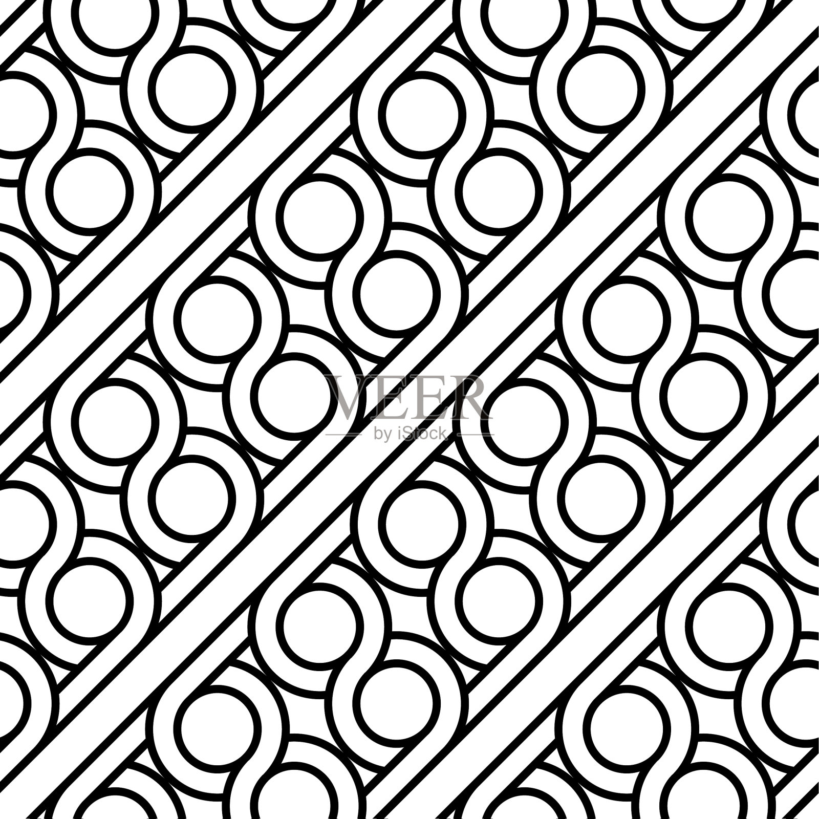 设计无缝几何图案插画图片素材