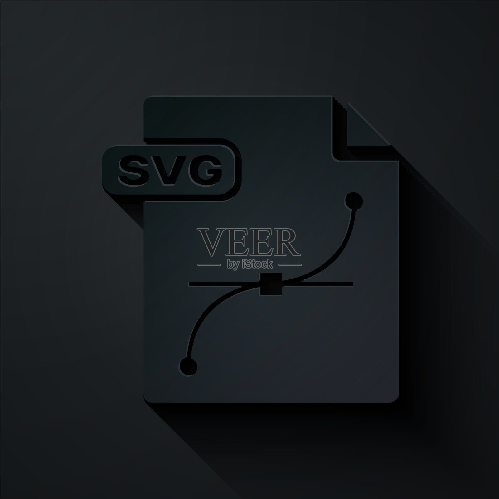 剪纸SVG文件文件下载SVG按钮插画图片素材