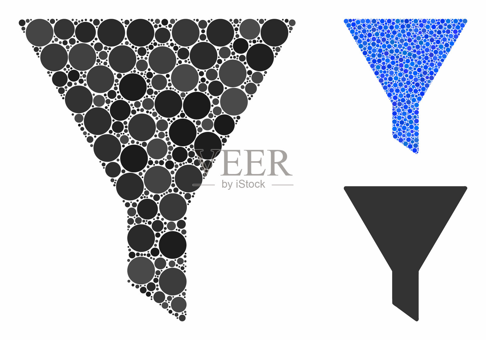 滤镜合成图标圆点插画图片素材