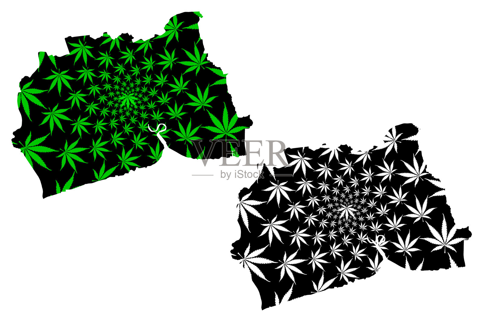 泰国暹罗沙府插画图片素材